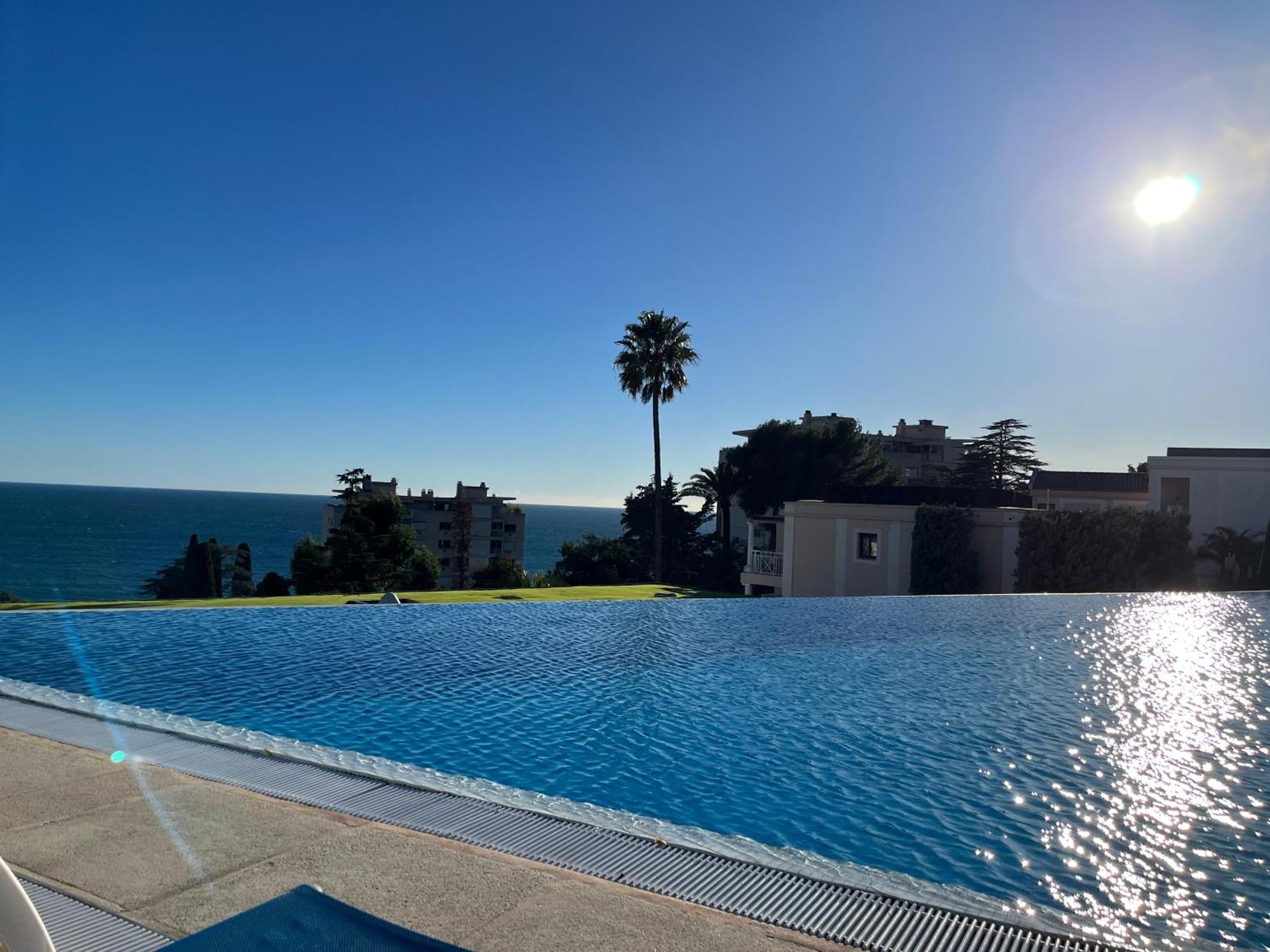 Superbe Appartement Une Chambre Vue Mer Piscine Tennis Cannes Zewnętrze zdjęcie