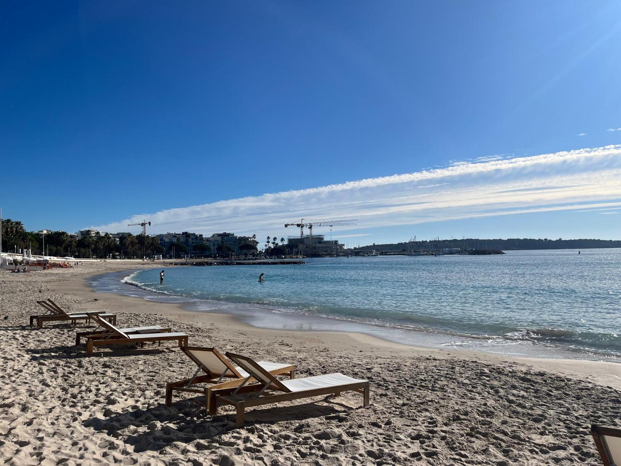 Superbe Appartement Une Chambre Vue Mer Piscine Tennis Cannes Zewnętrze zdjęcie